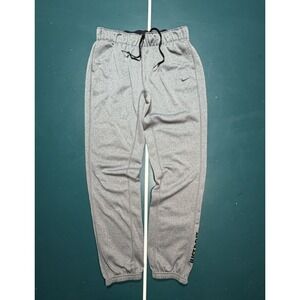 Nike Gray Dri Fit Jogger Sweatpants Mens Size Medium Just Do It Grey